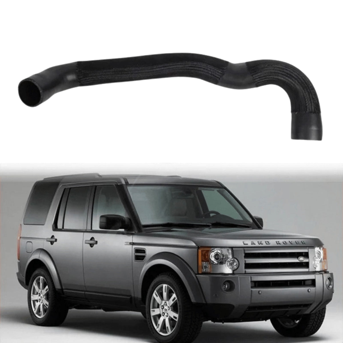 Image of PNH500025 right intercooler intake pipe for Land Rover Discovery 3 2.7 TDV6