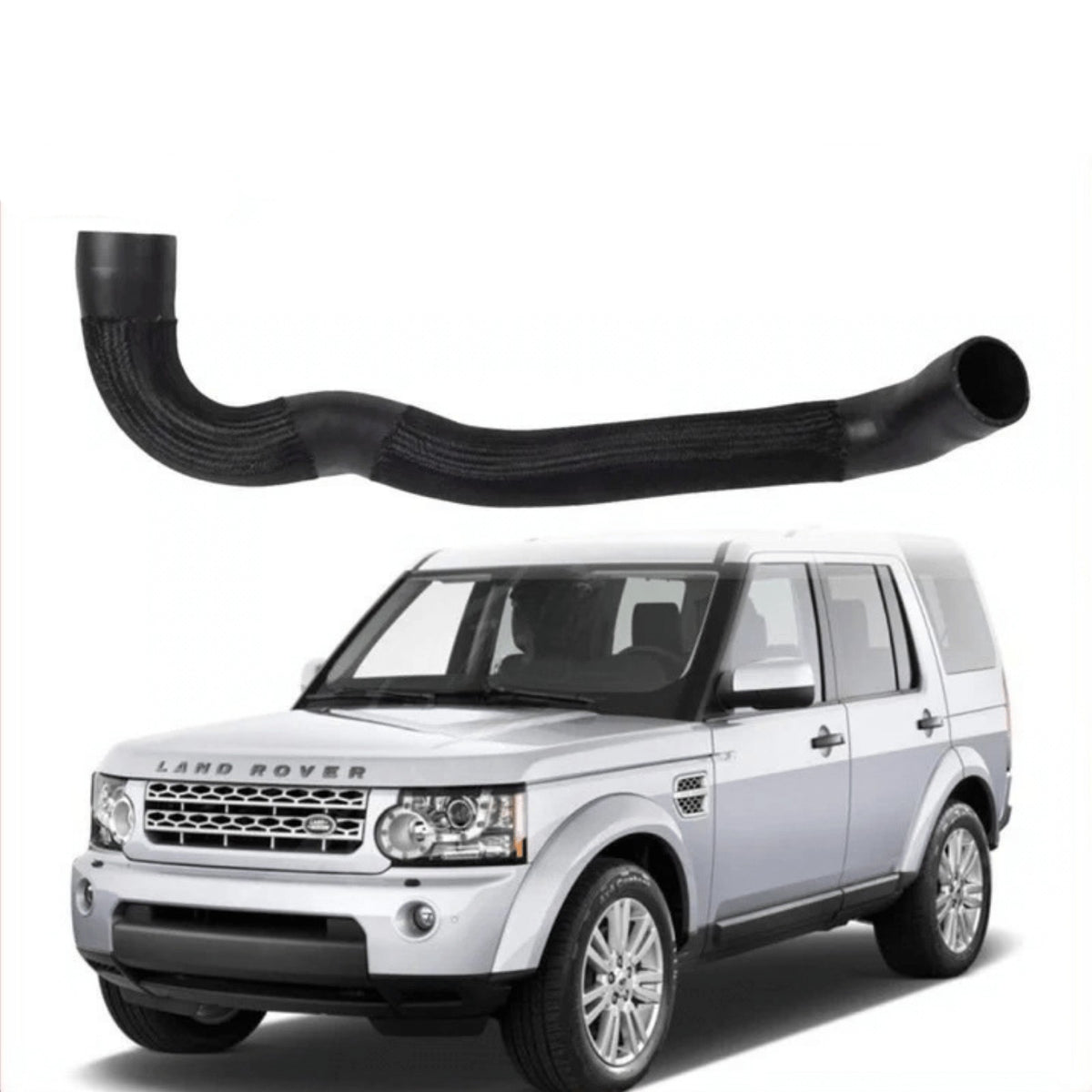 Image of Land Rover Discovery L319 right turbo intercooler hose, part number PNH500025