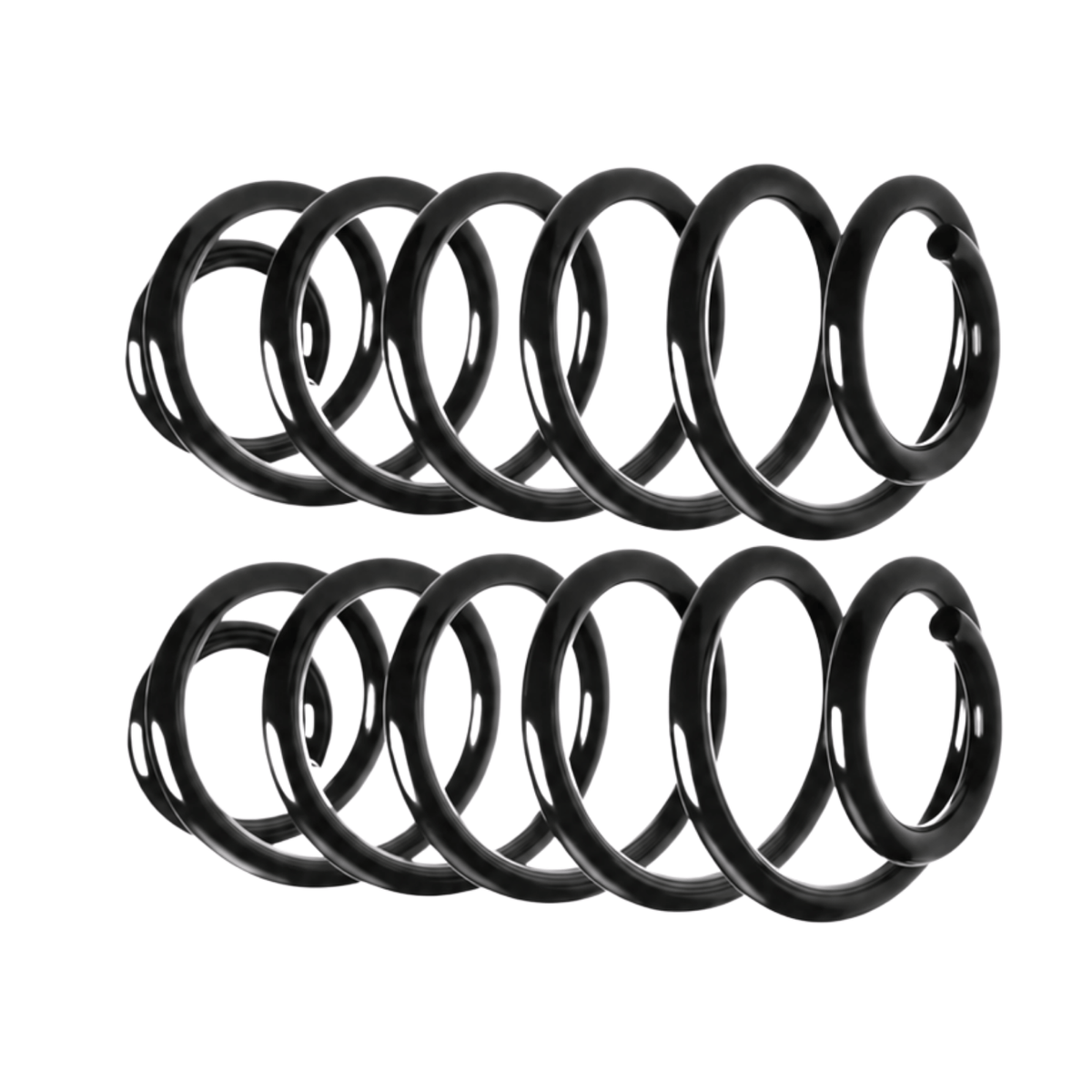 Image of Audi A3 8P1 8PA rear suspension coil springs