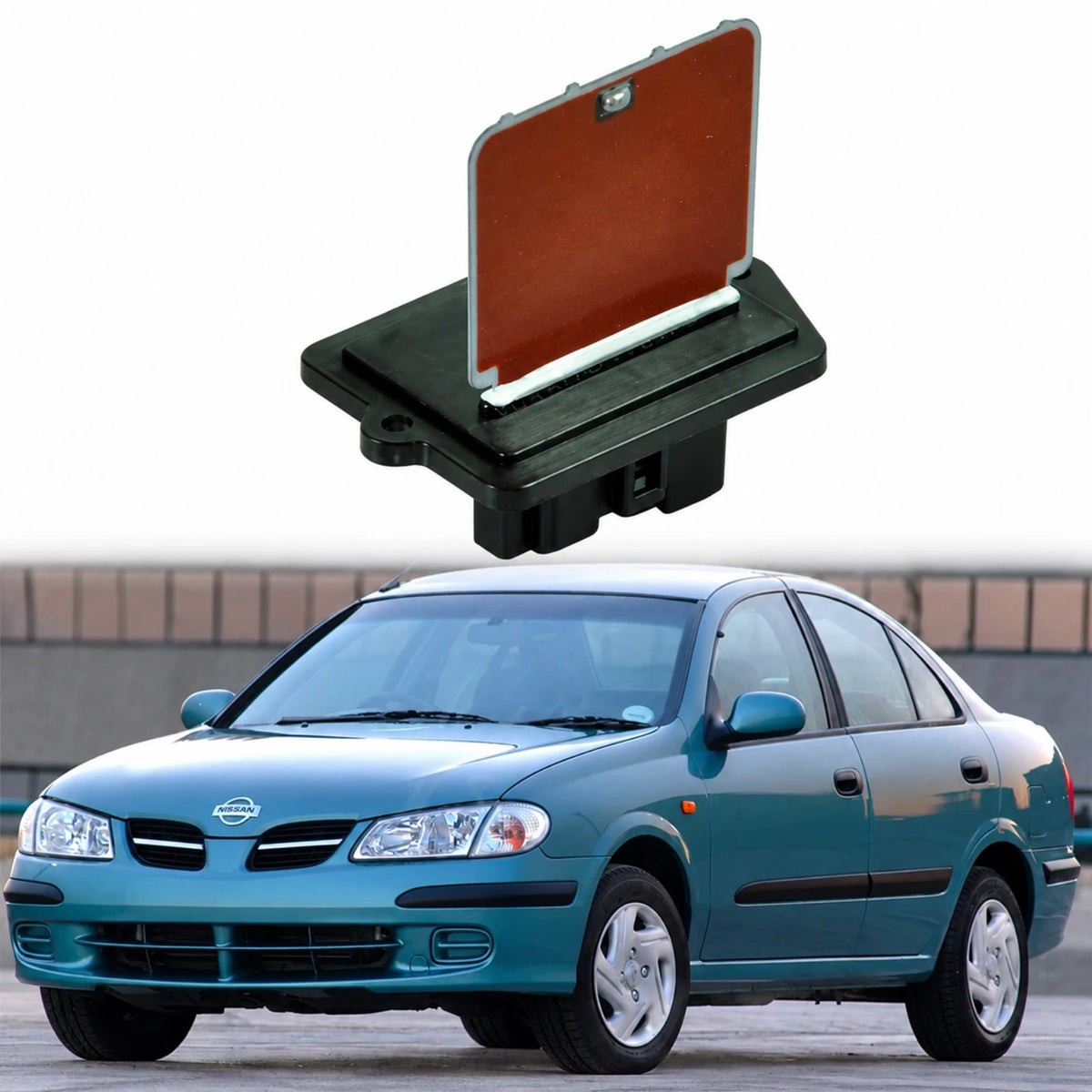 Image of HVAC Blower Motor Resistor TISUHM637040B for Nissan X-Trail