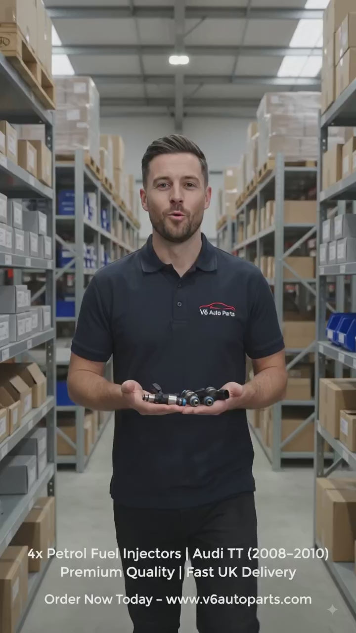 Video of OEM replacement fuel injectors 0261500020 for Audi A6 C6 2.0 TFSI