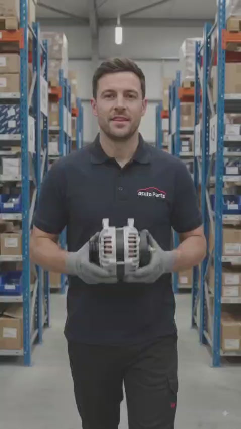 video of Mercedes-Benz S320 3.2L Engine Alternator Replacement A0121541302