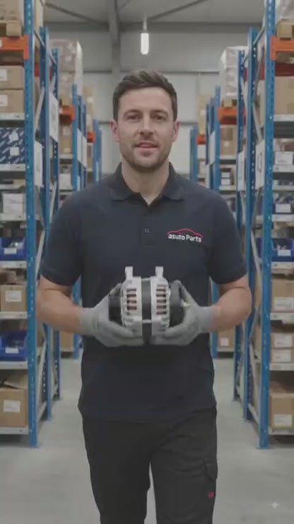 video of Mercedes-Benz S320 3.2L Engine Alternator Replacement A0121541302