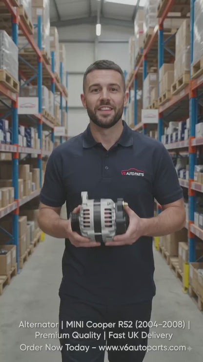 video of MINI Cooper R53 1.6L Engine Alternator LRA02297