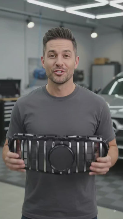 GT Panamericana Front Radiator Grille – Fits Mercedes-Benz B-Class W246 (B160, B250) 2011–2014 | Chrome Upgrade