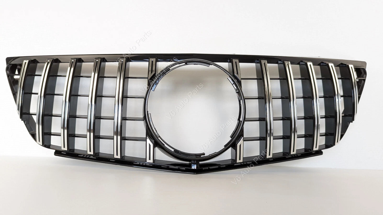 Mercedes-Benz B-Class W245 Front Bumper Panamericana GT Grille Chrome Slats (B170/B180, 2008–2011)