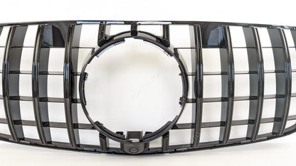 Front Radiator Grille Glossy Black – Mercedes-Benz GLE-Class C292 GLE500 Facelift GT-R 2015–2018