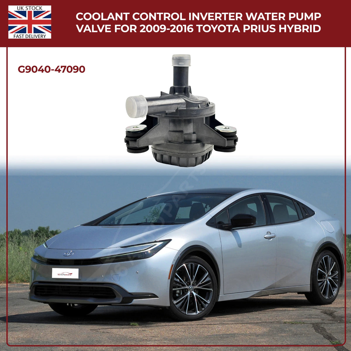OEM Coolant Control Inverter Water Pump Valve – Fits 2009‑2016 Toyota Prius Hybrid