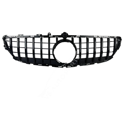 For Mercedes-Benz CLS-Class X218 W218 Front Radiator GT Panamericana Grille – Black (2014–2018, Fits CLS260 & CLS63 AMG Look)