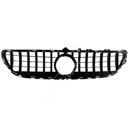 For Mercedes-Benz CLS-Class X218 W218 Front Radiator GT Panamericana Grille – Black (2014–2018, Fits CLS260 & CLS63 AMG Look)