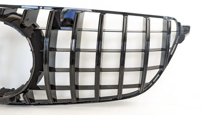 Front Radiator Grille Glossy Black – Mercedes-Benz GLE-Class C292 GLE500 Facelift GT-R 2015–2018