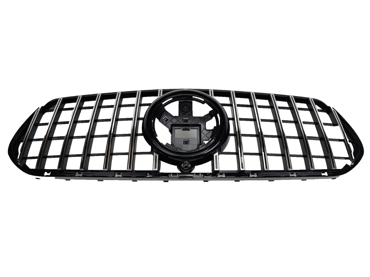 Chrome Panamericana AMG Front Bumper Grille – Mercedes GLE W167 (2019–2023) GLE500