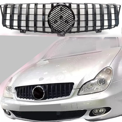 Mercedes-Benz CLS-Class C219 Front Bumper Grille – CLS500, CLS300, CLS55 AMG (2008–2010)