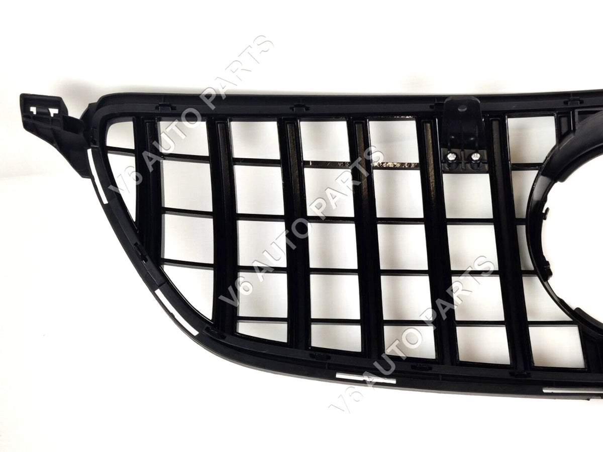 Front Radiator Grille Glossy Black – Mercedes-Benz GLE-Class C292 GLE500 Facelift GT-R 2015–2018