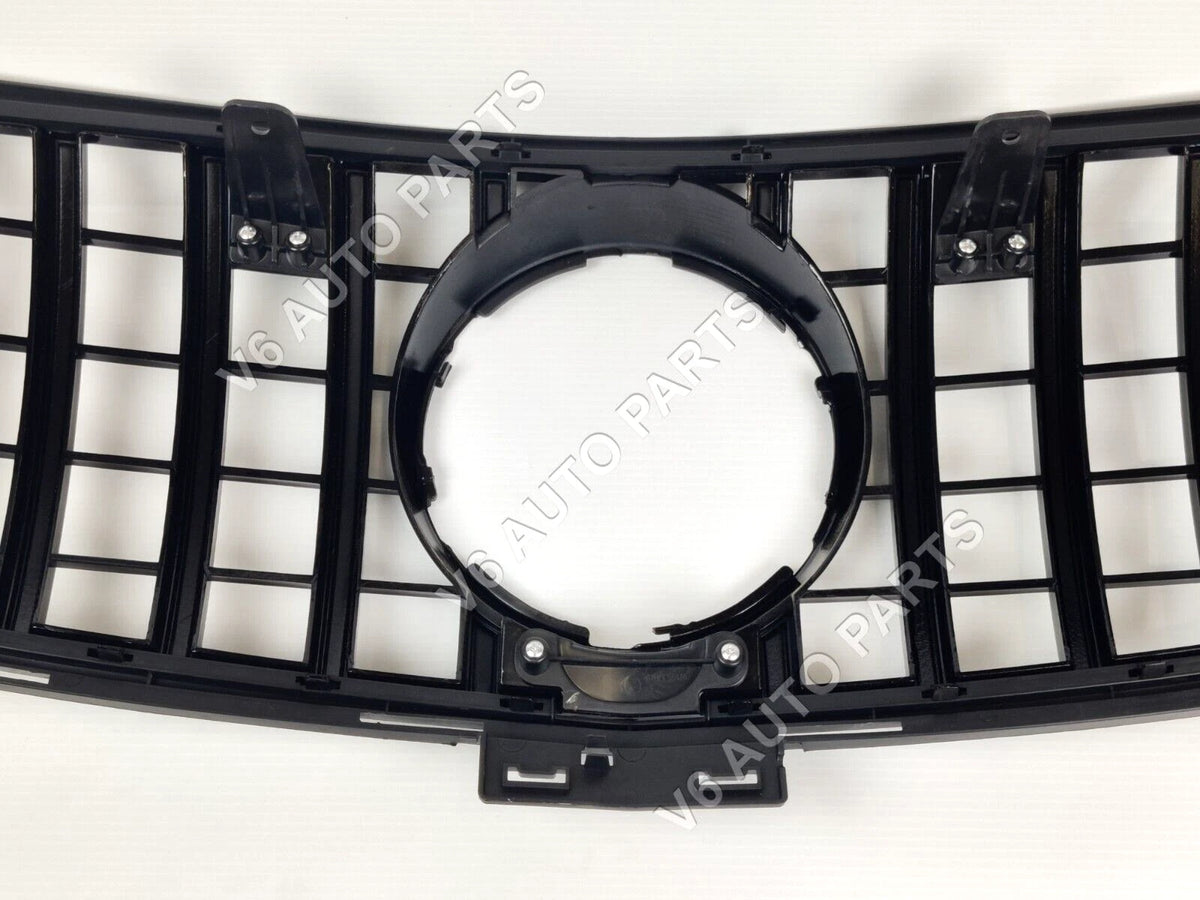 Front Radiator Grille Glossy Black – Mercedes-Benz GLE-Class C292 GLE500 Facelift GT-R 2015–2018