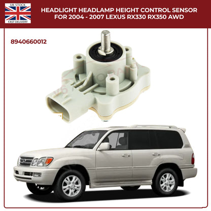 Headlamp Height Level Sensor – Front Left (Nearside) for Lexus LX470 UZJ100