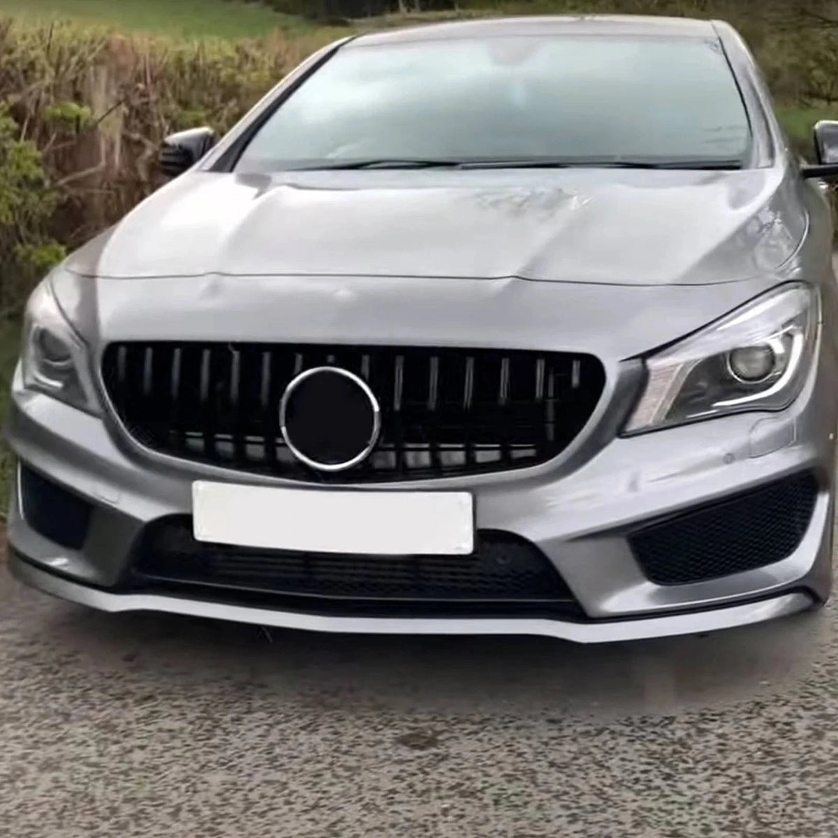 Front Bumper Panamericana GT Grille – Fits Mercedes-Benz CLA-Class R117 (2017–2019)