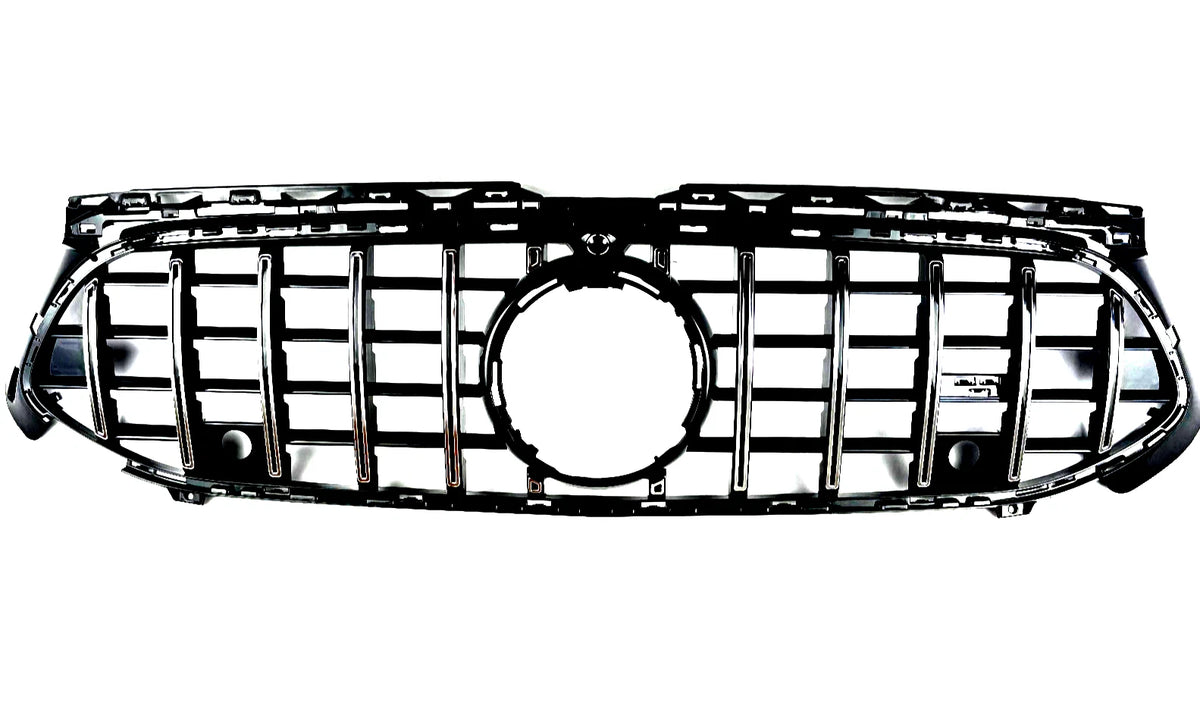 Mercedes-Benz A-Class W177 A250 AMG & A45 Front Bumper Panamericana Chrome GT Grille (2023–2025)