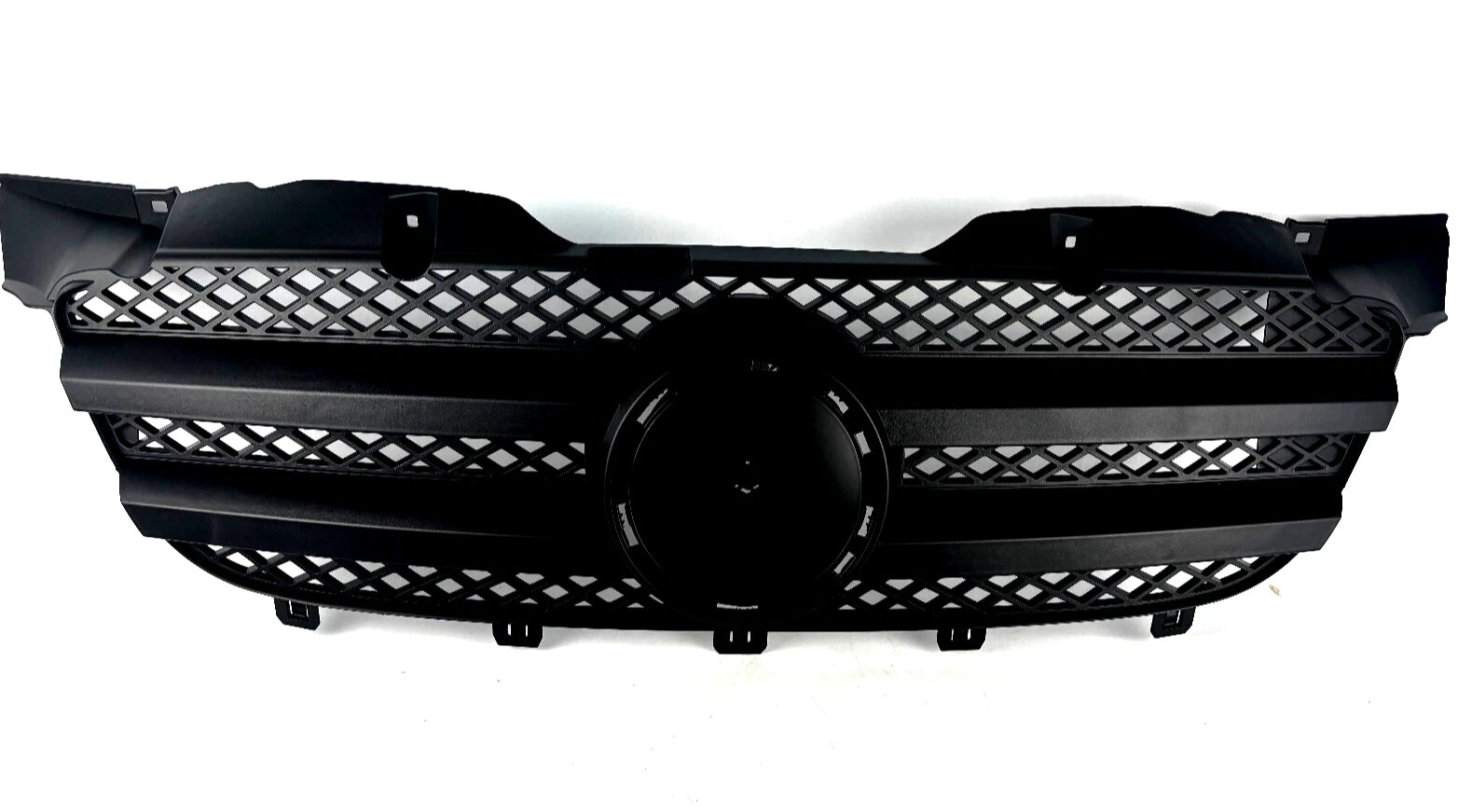Black Front Radiator Grille – Mercedes Sprinter W906 2008–2013 (Pre‑Facelift, Standard Style)