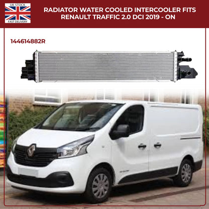 Radiator Water‑Cooled Intercooler — Fits Renault Trafic 2.0 dCi (2019‑On) | OEM 144614882R