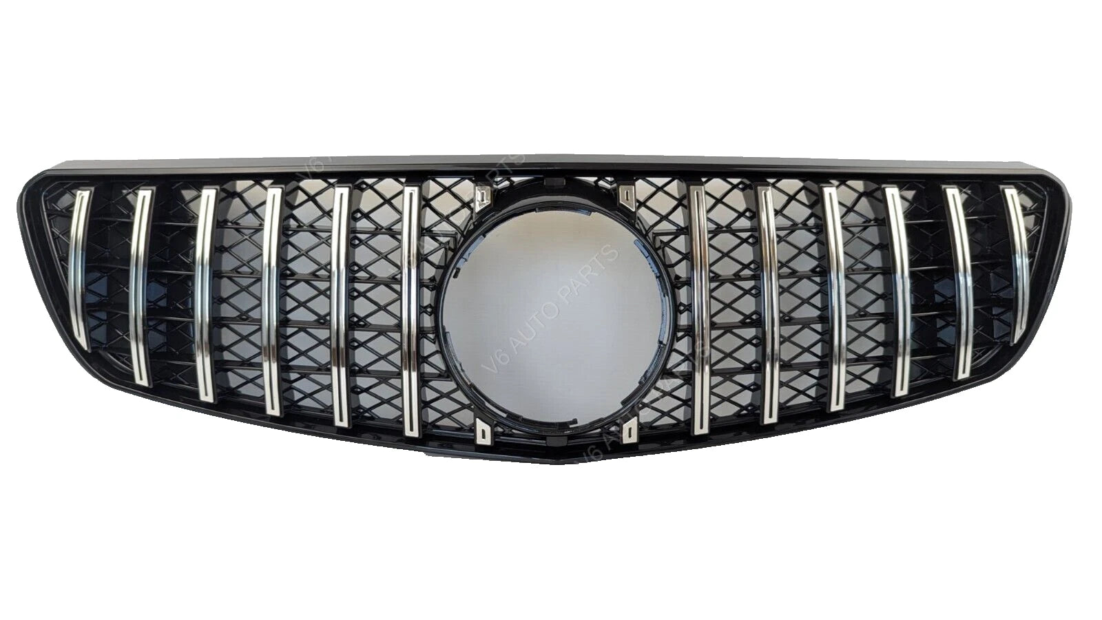 For Mercedes R-Class W251 GT Panamericana Chrome Grille (2006–2010, AMG R300 R320 R400)