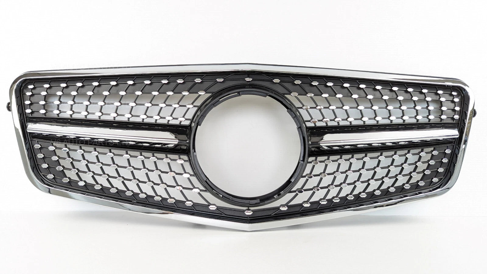 Mercedes-Benz E-Class S212 (2009–2013) Front Bumper Diamond Grille – E63 AMG Style – Fits E200 to E400