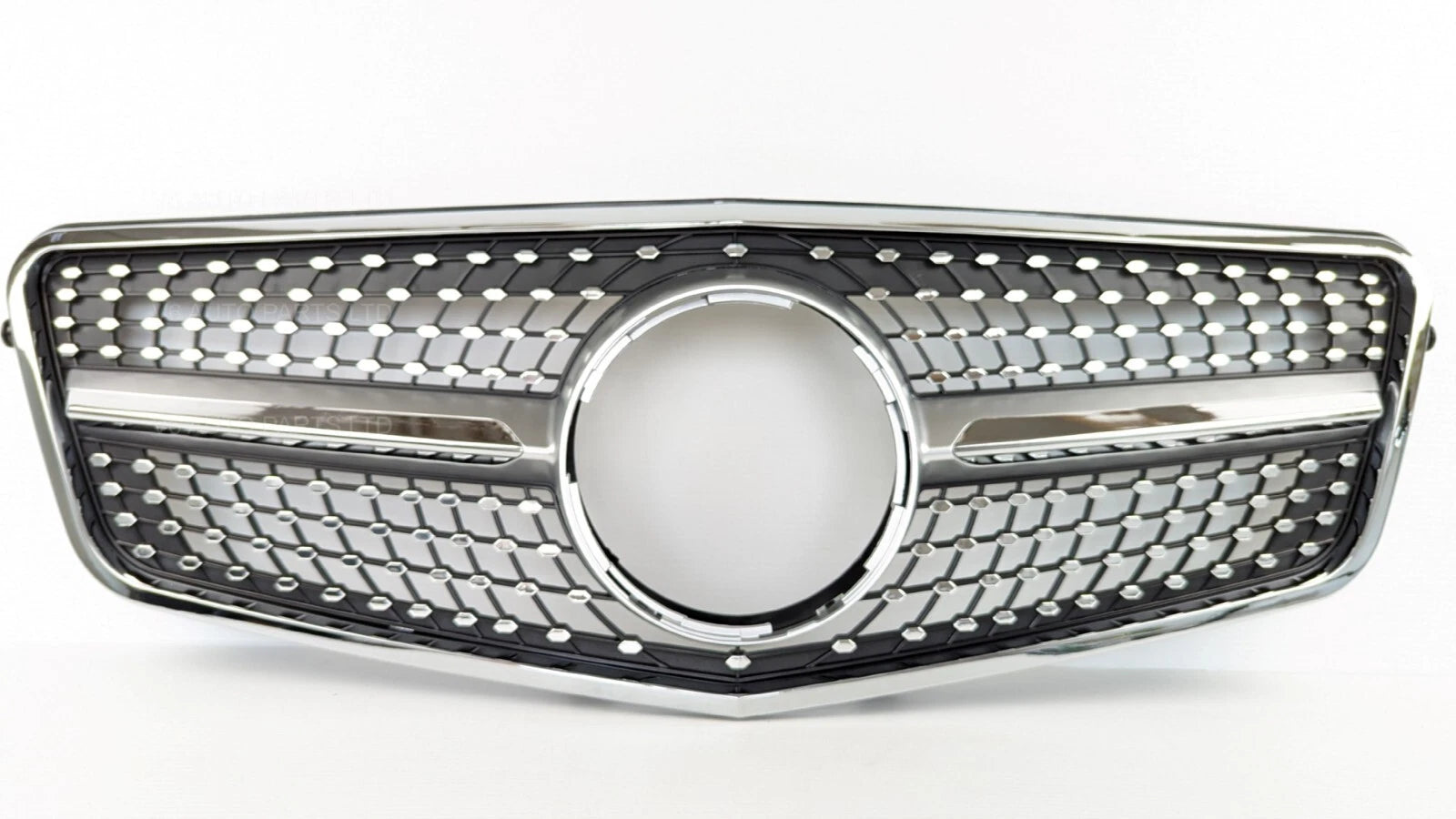 For Mercedes Benz E‑Class W212/S212 Diamond Front Bumper Grille – AMG E63 Style (2009–2013, E200–E500)