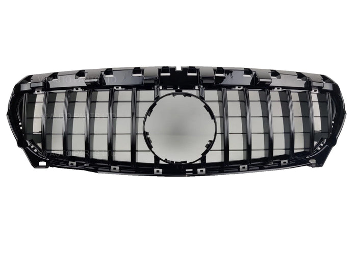 For Mercedes CLA‑Class X117 CLA350 Panamericana GT Front Bumper Grille (2013–2017 Pre‑Facelift AMG Style)