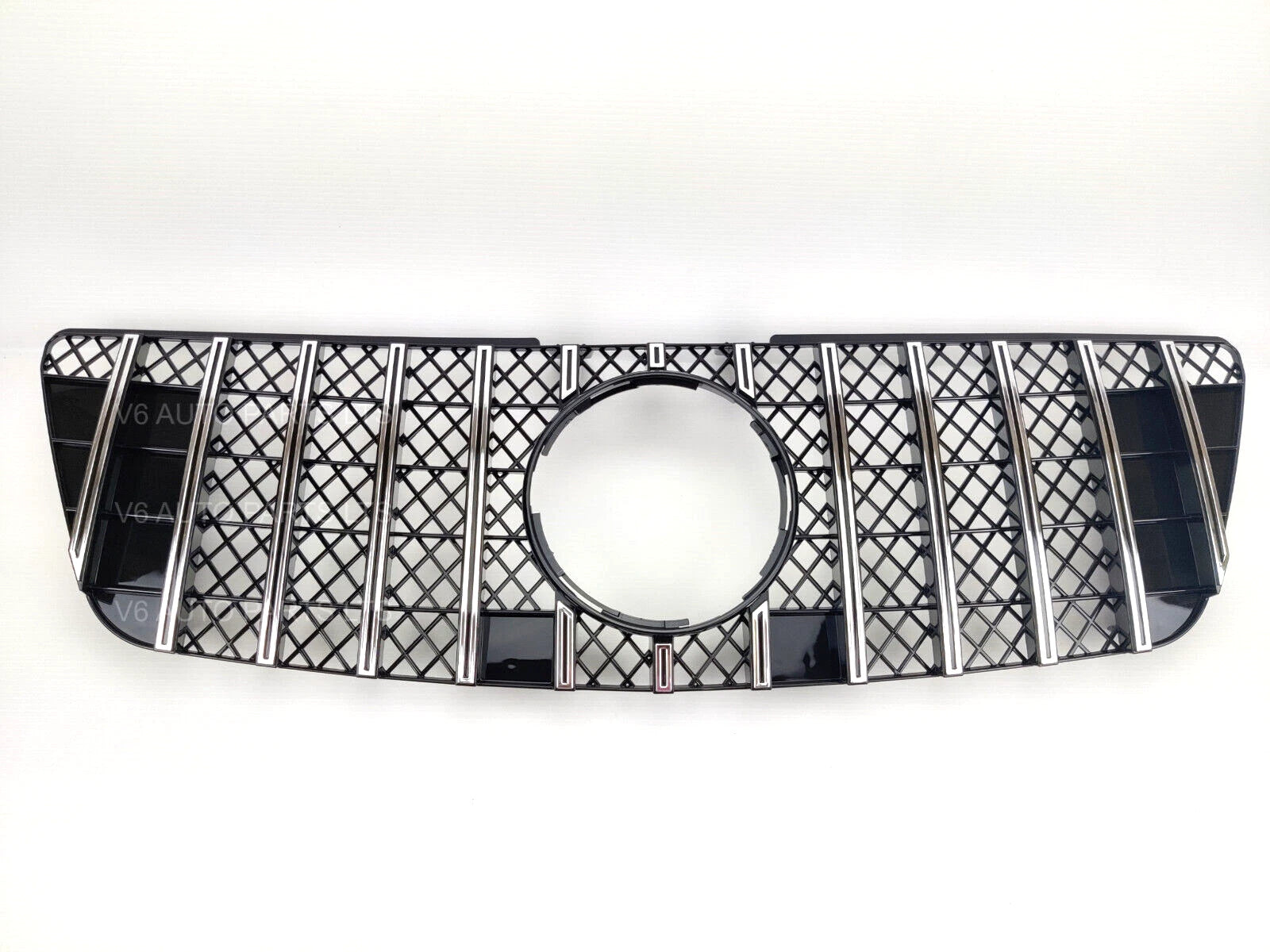 Front Radiator Sport GT Chrome Grille – Mercedes M-Class W164 ML320 ML350 ML550 (2009–2012)