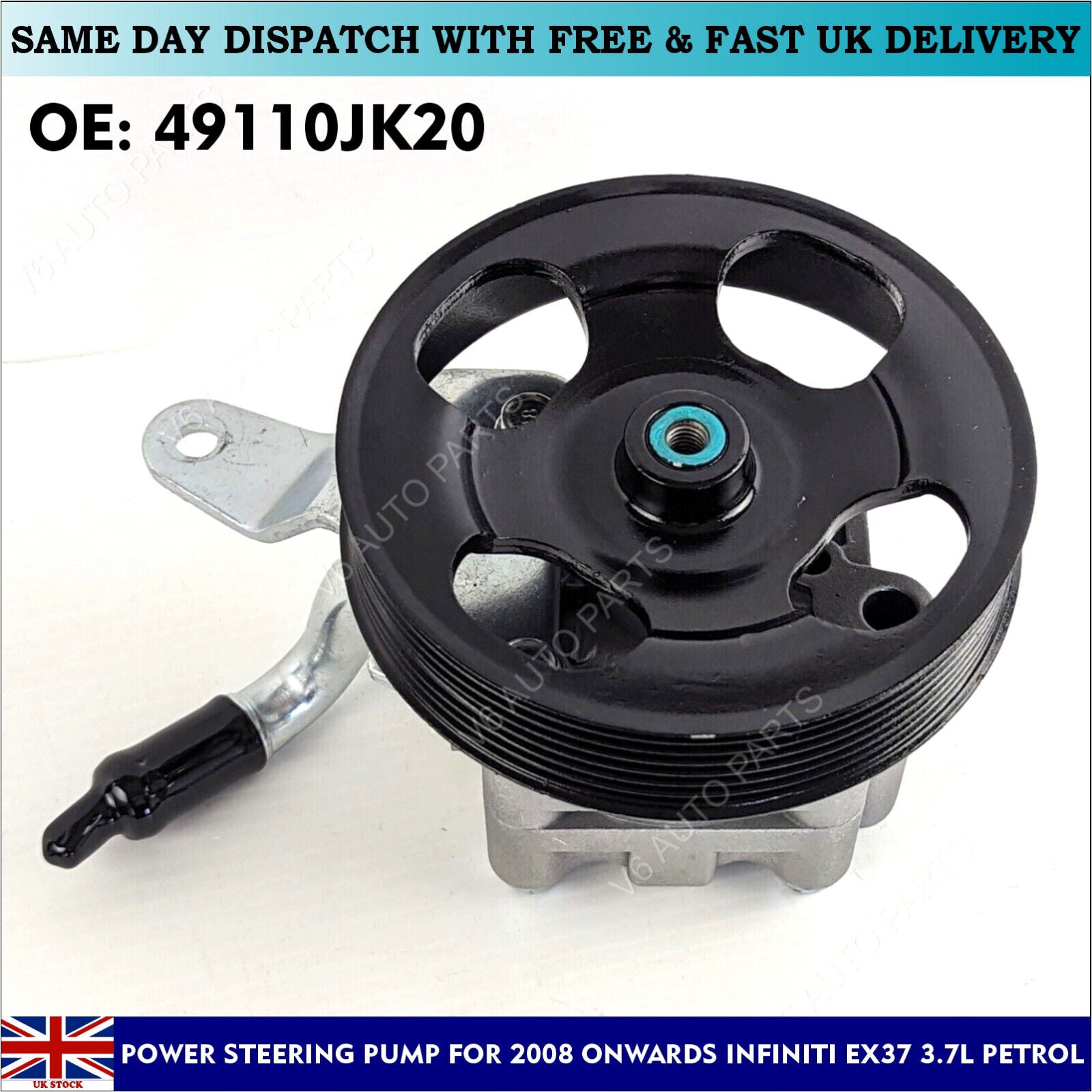 Power Steering Pump For 2008 Onwards Infiniti Nissan Skyline Crossover AWD 2WD