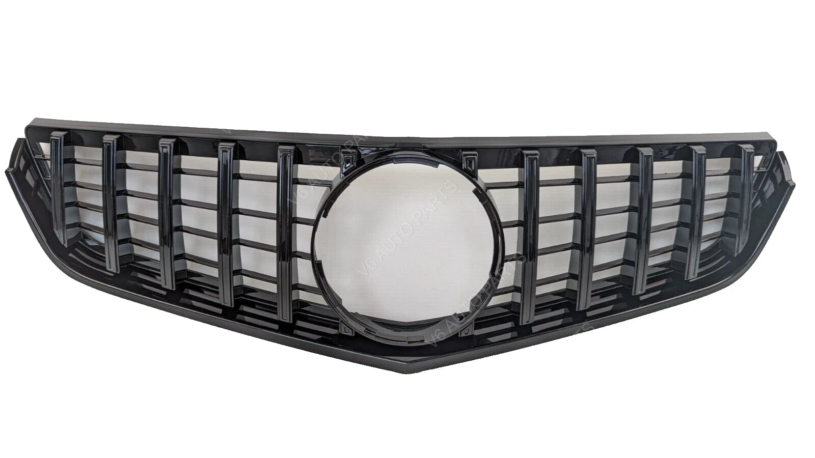 GT Design Front Radiator Grille – Mercedes-Benz E-Class W207 (2009–2013) | Fits E200, E220CDI, E500 | AMG Style Black Slats