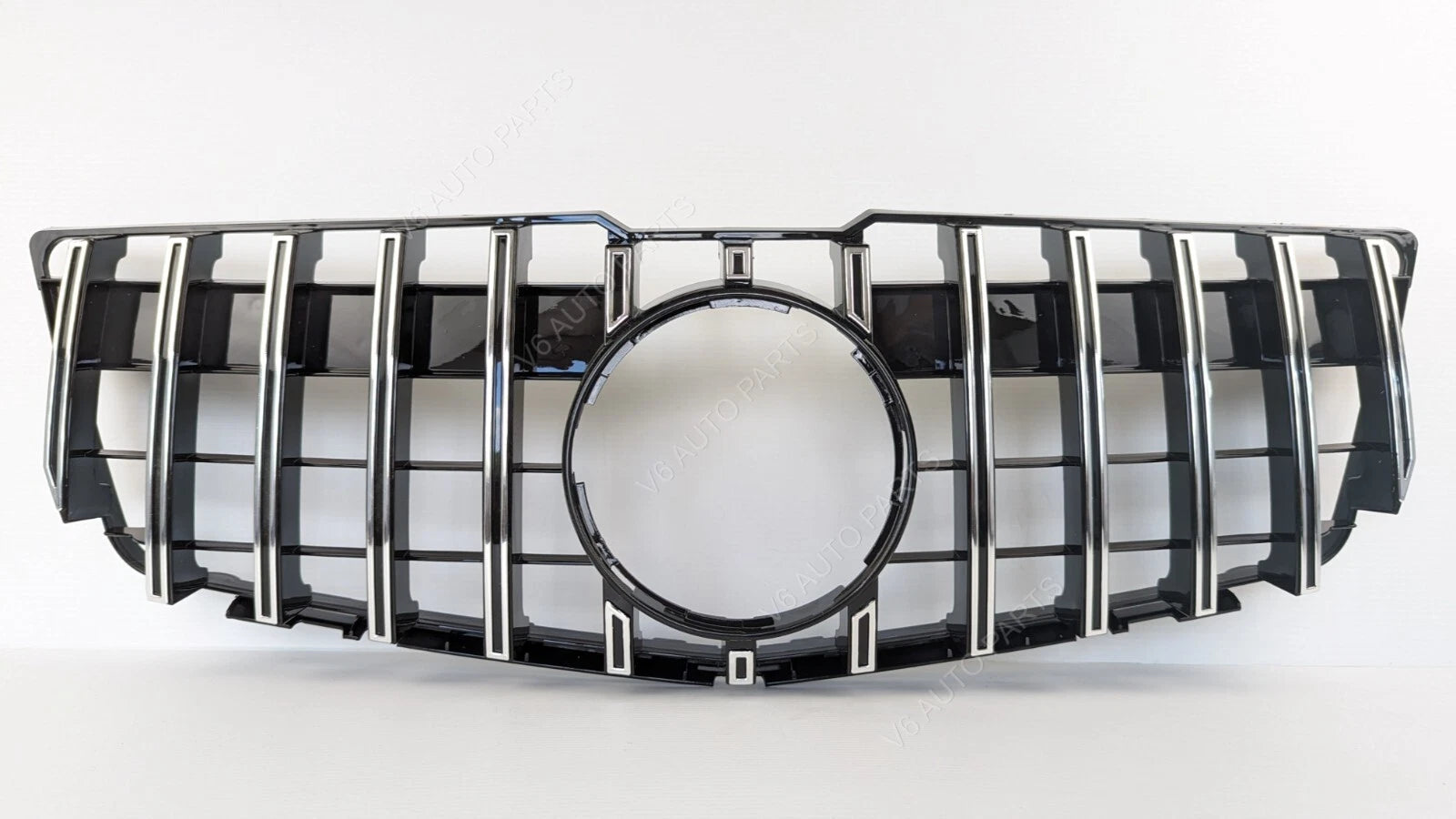 For Mercedes GLK-Class X204 Chrome Panamericana AMG GT-R Front Bumper Grille (2008–2012)