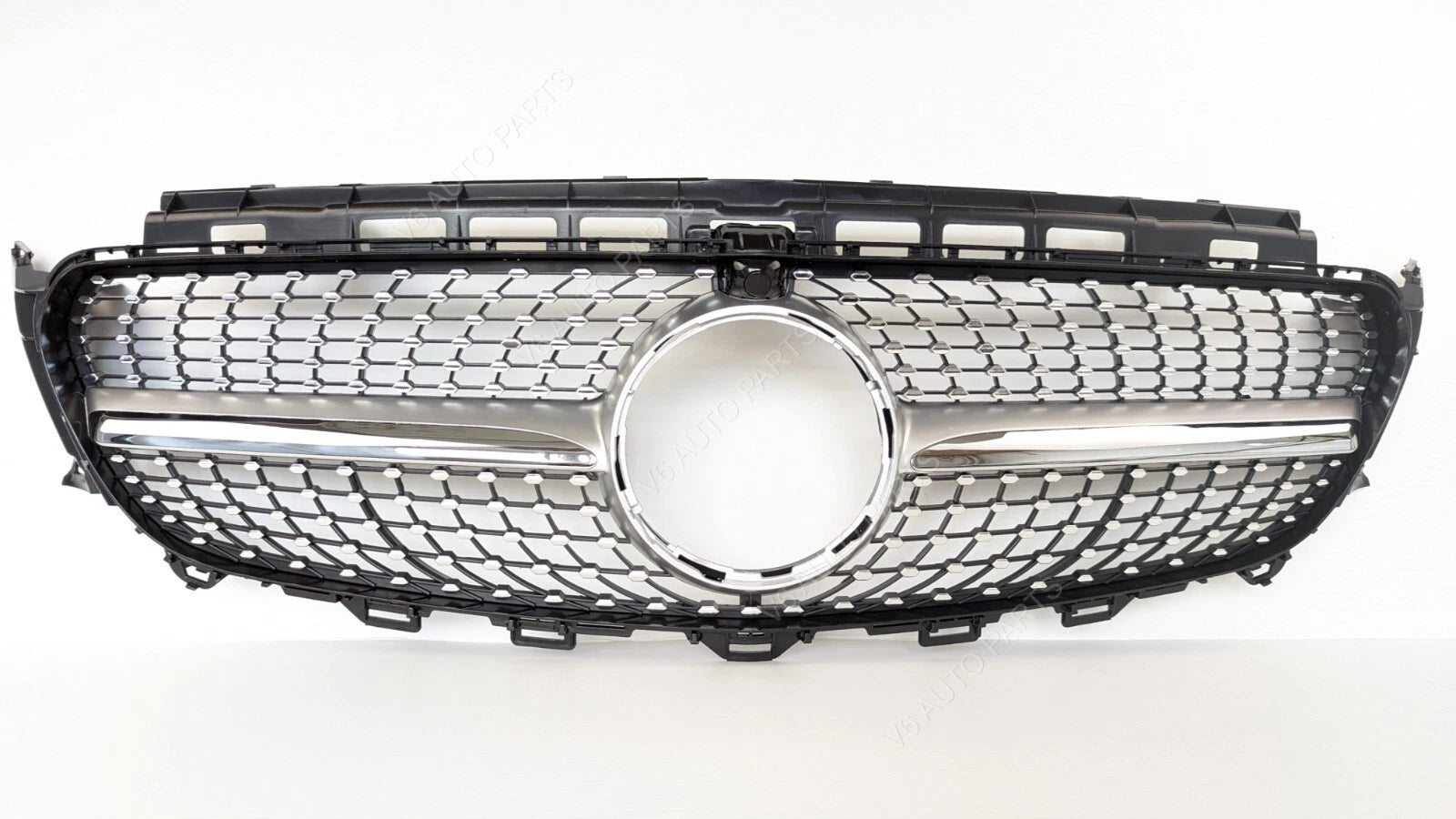 For Mercedes-Benz E-Class W213/W238 Front Bumper Diamond Grille (2016–2021 | E200, E220, E300, E400, E43, E53 | Cabrio & Saloon)