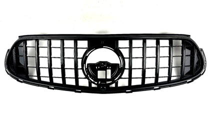 For Mercedes-Benz GLC-Class X254/C254 Front Radiator Black Sport AMG Line Grille (GLC43, 2023–2025)