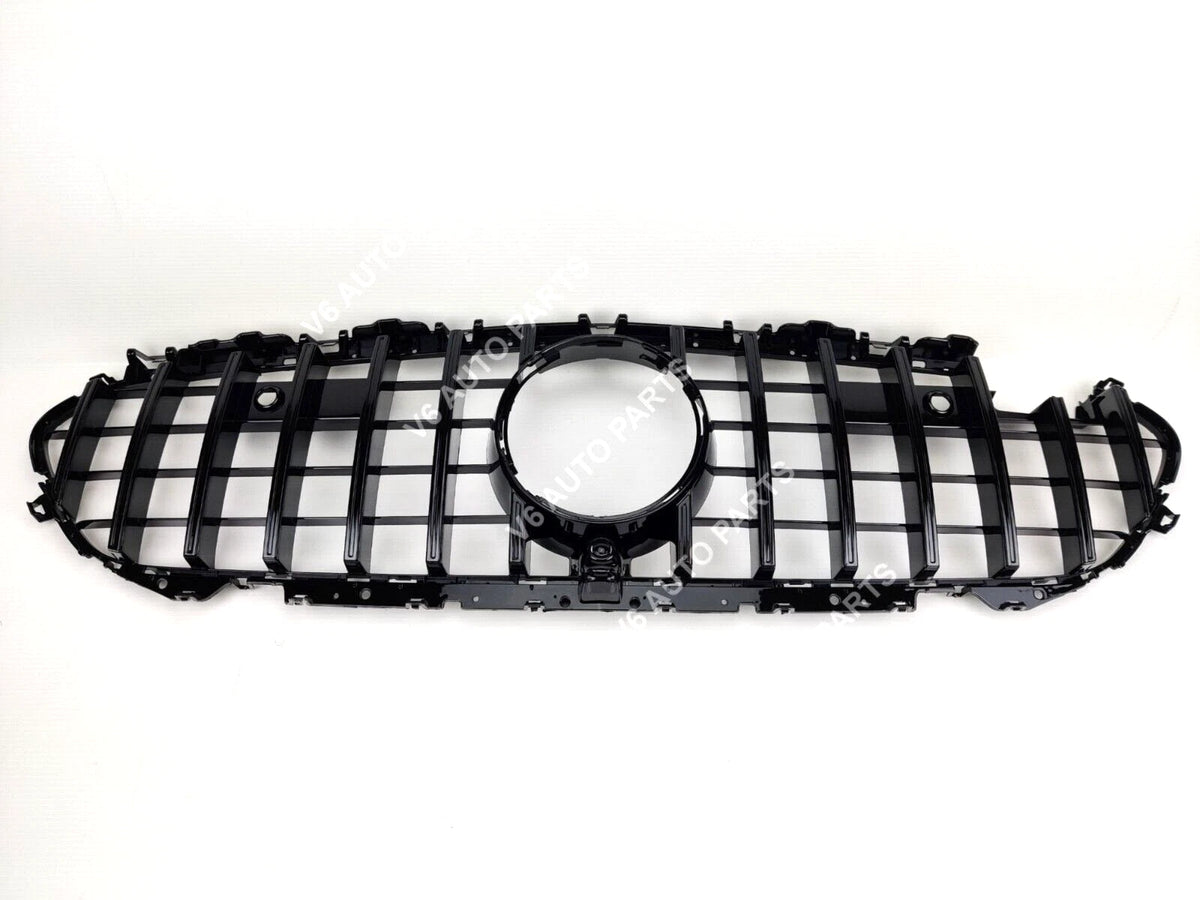 For Mercedes-Benz CLS-Class C257 (2019–2023) Front Radiator GT Gloss Black Grille – Fits CLS350 & AMG Models