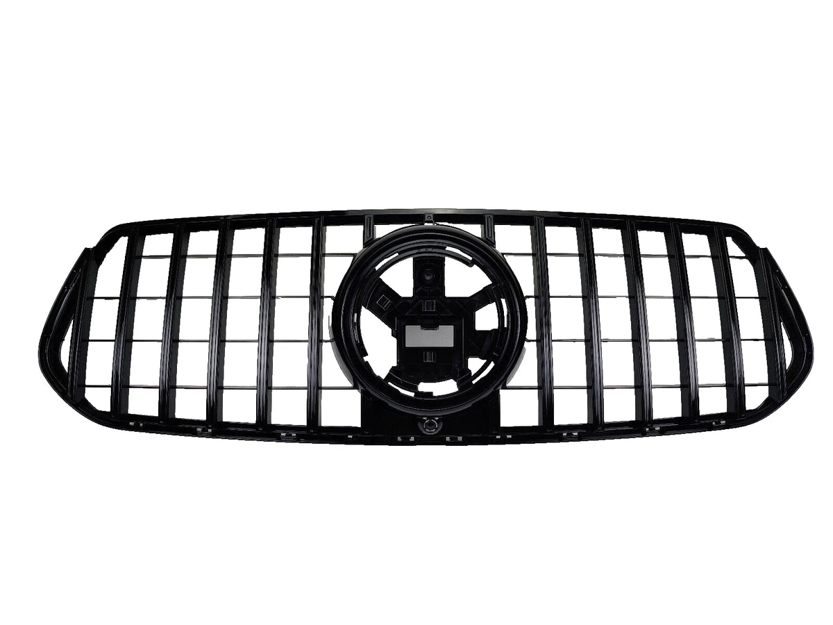 Front Bumper Panamericana GT Grille – Fits 2019–2023 Mercedes-Benz GLE-Class C167 GLE350 AMG