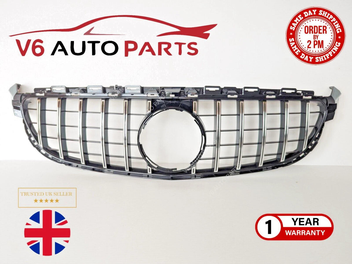 Mercedes-Benz C-Class A205 Convertible Front Grille | AMG C63S 2015–2018 Panamericana Style