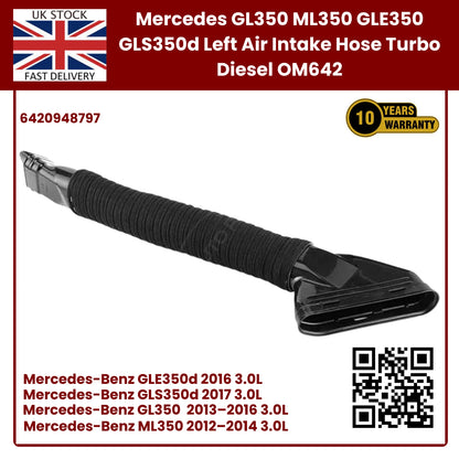 Image of 6420948797 left air intake hose for Mercedes GLE diesel