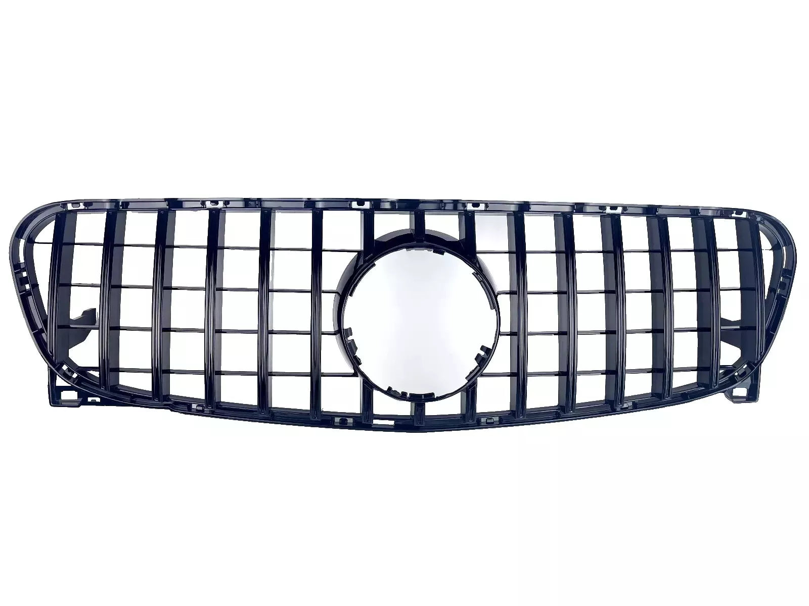 For Mercedes GLA-Class W156 GLA45 Front Radiator GT Black Grille Panamericana 2013-17