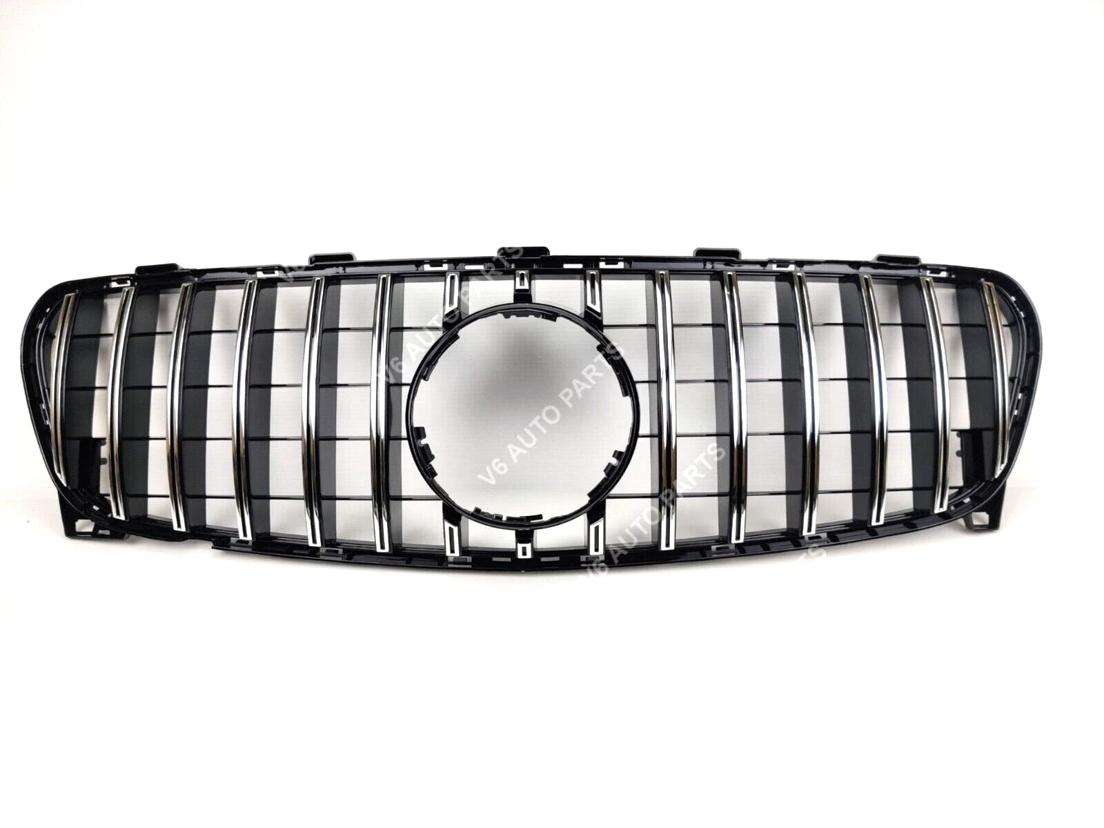 Front Radiator Panamericana GT Grille for Mercedes-Benz GLA-Class W156 GLA220 (2017–2020 Facelift AMG Line)