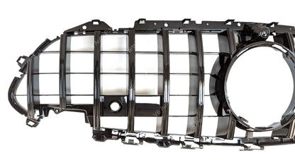 For Mercedes-Benz CLS-Class C257 (2019–2023) Front Radiator GT Gloss Black Grille – Fits CLS350 & AMG Models