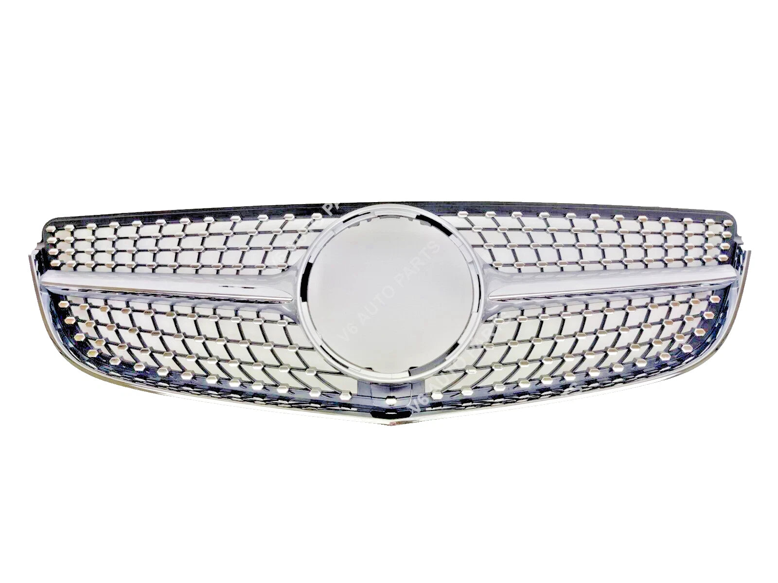 For Mercedes‑Benz E‑Class W207 (2013‑2016) Front Radiator Diamond AMG Style Grille – Fits E300, E350, E550 Coupe & Convertible