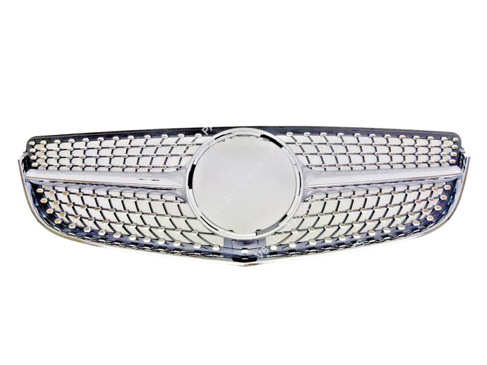 image of Mercedes-Benz E-Class W207 Convertible Diamond Style Front Grille Product 056 C