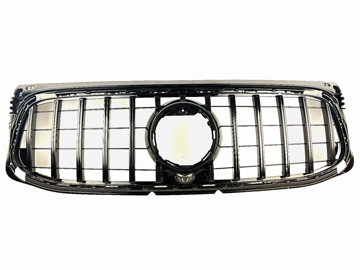 Front Bumper Panamericana Black Grille for Mercedes-Benz GLB-Class X247 (2019–2024) AMG-Line GT | Fits GLB35 & Compatible Models