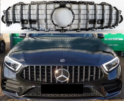 Kühlergrill vorne für 2018–2020 Mercedes-Benz CLS-Klasse C257 Panamericana AMG 
