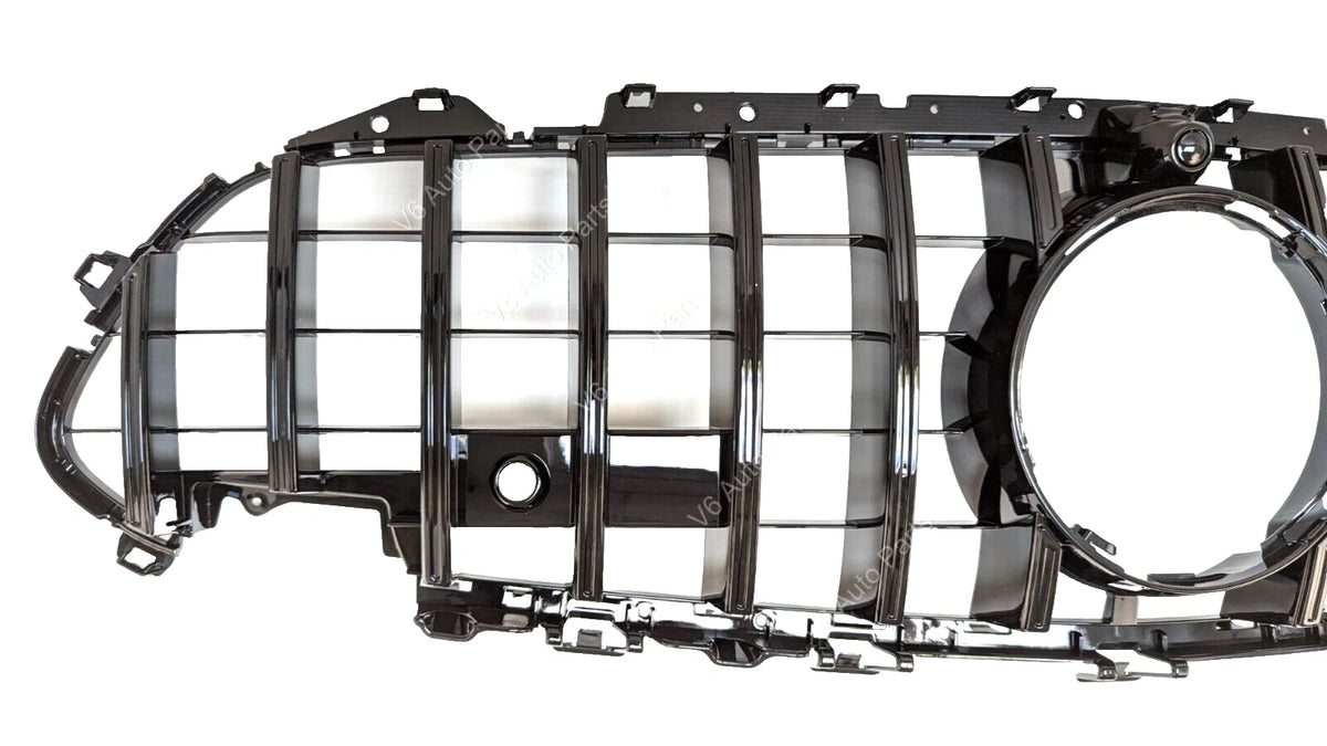 For Mercedes-Benz CLS-Class C257 (2019–2023) Front Radiator GT Gloss Black Grille – Fits CLS350 & AMG Models