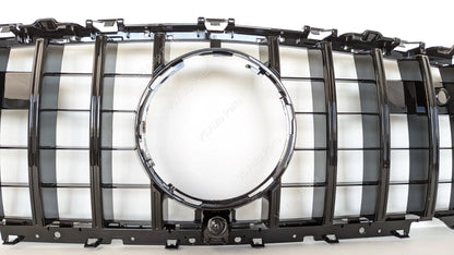 For Mercedes-Benz CLS-Class C257 (2019–2023) Front Radiator GT Gloss Black Grille – Fits CLS350 & AMG Models