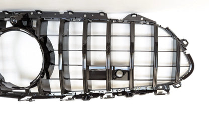 For Mercedes-Benz CLS-Class C257 (2019–2023) Front Radiator GT Gloss Black Grille – Fits CLS350 & AMG Models