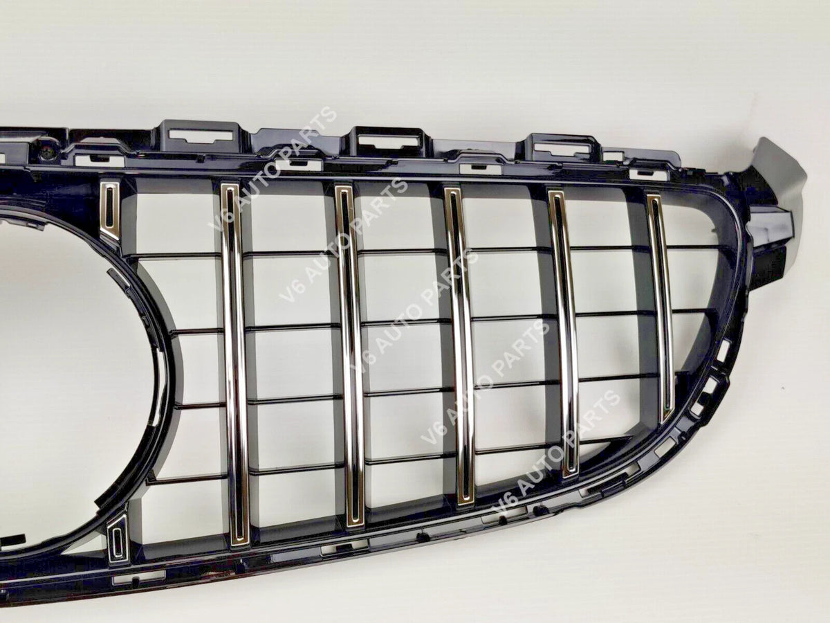 Mercedes-Benz C-Class A205 Convertible Front Grille | AMG C63S 2015–2018 Panamericana Style