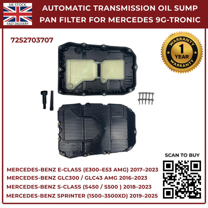 Image of Mercedes-Benz 9-speed transmission sump pan kit product number 7252703707